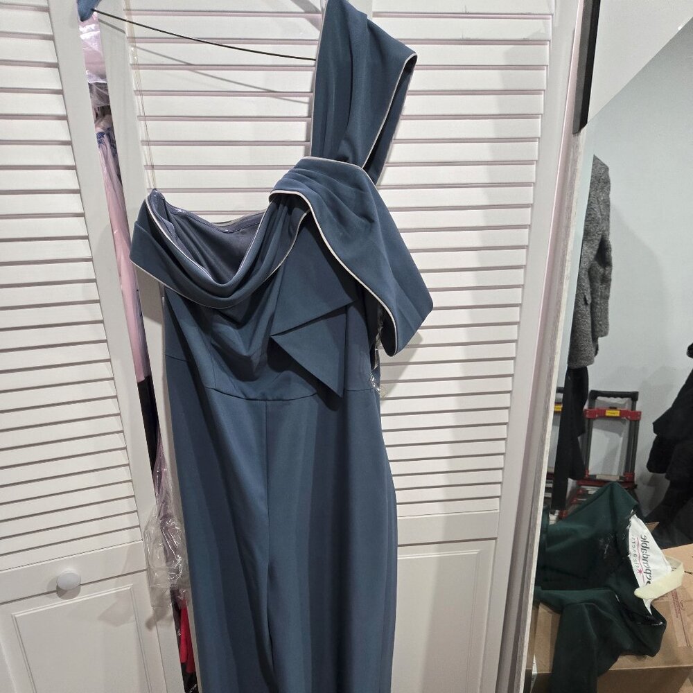 Large blue jumpsuits